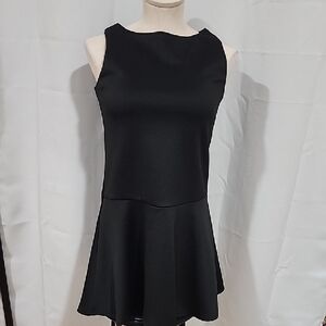 Ally B Elegant Black Mini Dress
